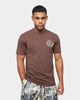 Carre Splatter Logo Classic T-Shirt Dark Brown