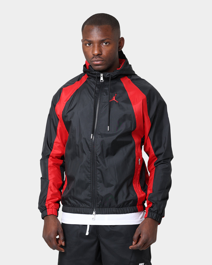 Jordan Jordan Essentials Woven Jacket Black/Gym Red | Culture Kings