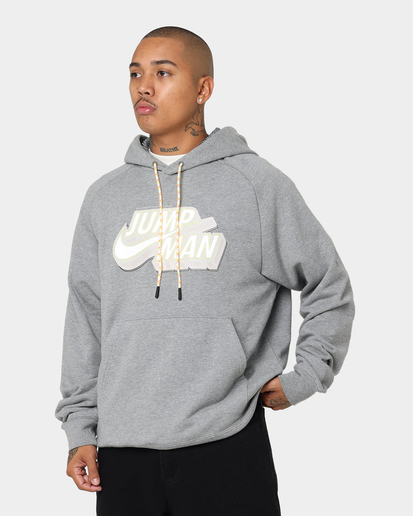 Jordan Jumpman Fleece Pullover Hoodie Carbon Heather | Culture Kings