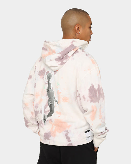 Jordan MJ Sport DNA Fleece Pull Over Hoodie Plum Fog