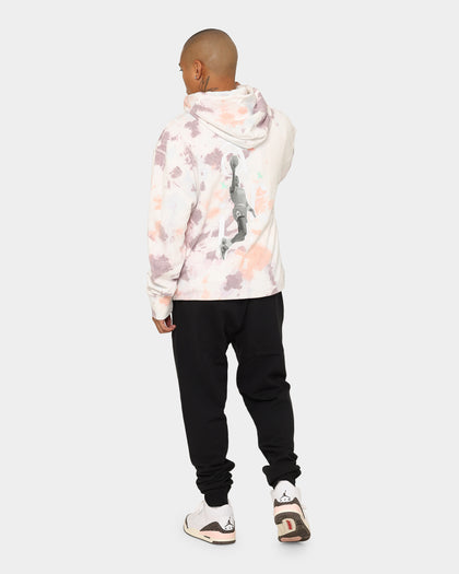 Jordan MJ Sport DNA Fleece Pull Over Hoodie Plum Fog