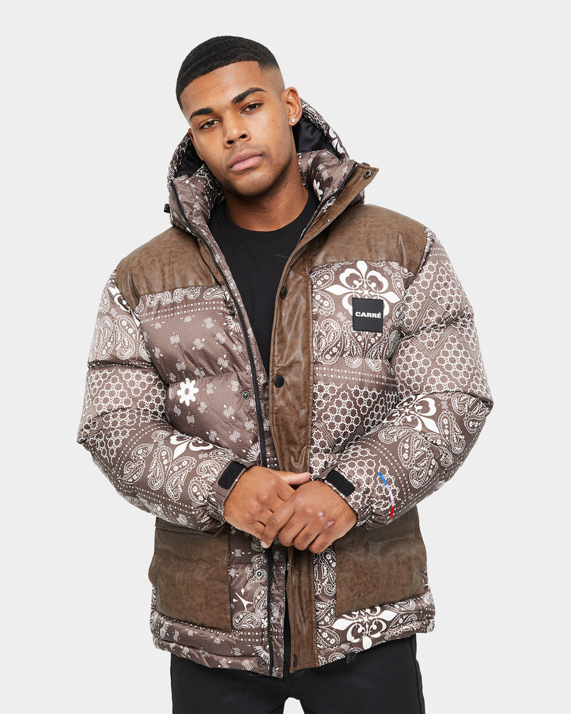 Oversized Puffer Roadman Puffer Jacket Carre Bandana Ultra Roadman