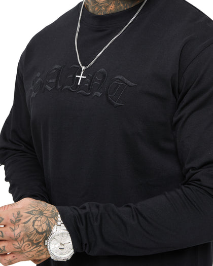 Saint Morta Jail Layered Long Sleeve T-Shirt Black/Black