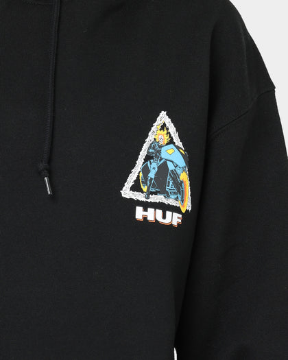 HUF X Marvel Ghost Rider TT Hoodie Black