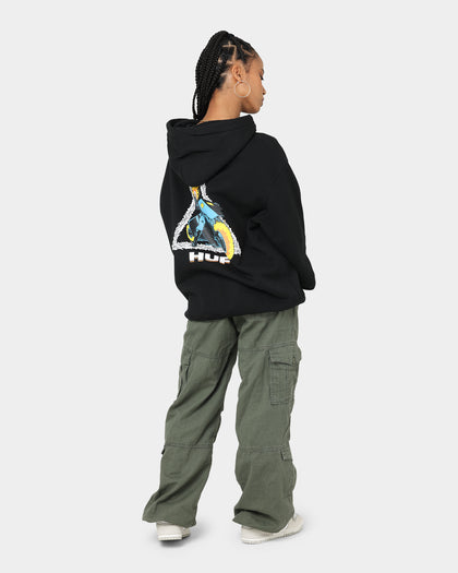 HUF X Marvel Ghost Rider TT Hoodie Black