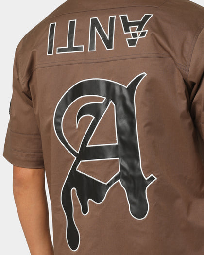 The Anti Order Affiliated Baseball Jersey Dark Brown