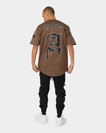 The Anti Order Affiliated Baseball Jersey Dark Brown
