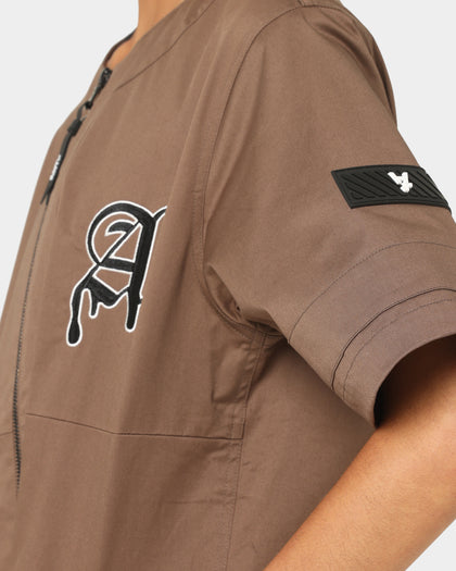 The Anti Order Affiliated Baseball Jersey Dark Brown