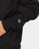 Champion Reverse Weave Quarter Zip Hoodie Black/Gold