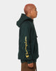 Champion Reverse Weave Quarter Zip Hoodie Midfield Green