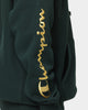 Champion Reverse Weave Quarter Zip Hoodie Midfield Green