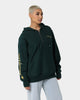 Champion Reverse Weave Quarter Zip Hoodie Midfield Green