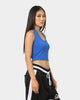 XXIII Women's Aubree Halter Crop Top Blue