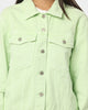 XXIII Women's Brittany Nineties Baby Jacket Lime