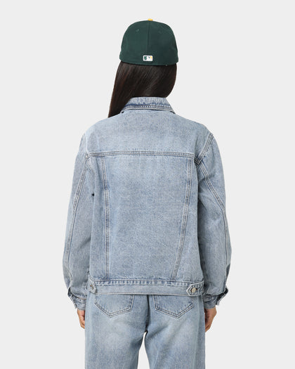 XXIII Women's Brittany Nineties Baby Jacket Washed Blue