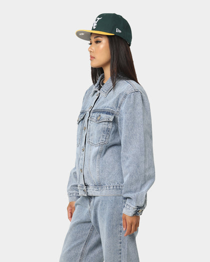 XXIII Women's Brittany Nineties Baby Jacket Washed Blue