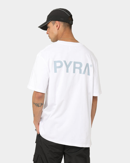PYRA Path Way T-Shirt White/Blue