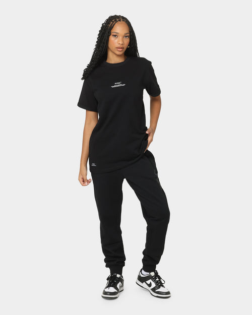 PYRA Women's Stacked Rolled T-Shirt Black