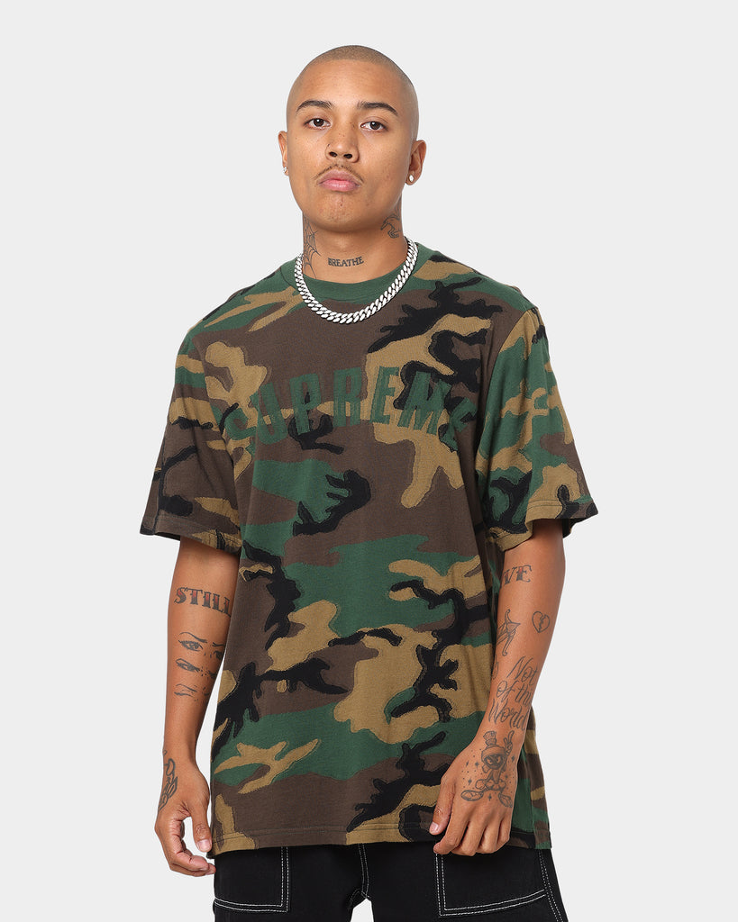 Supreme Woodland Shirt Camo ウッドランド カモ Supreme Fronts tee