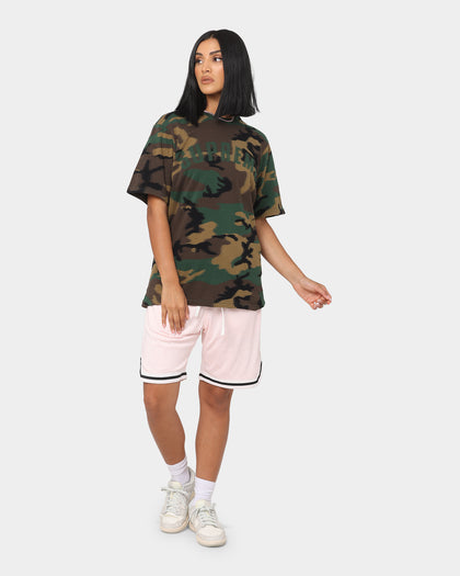 Supreme Intarsia Camo Short Sleeve T-Shirt Woodland Camo