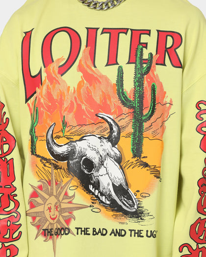 Loiter Rodeo Long Sleeve T-Shirt Yellow