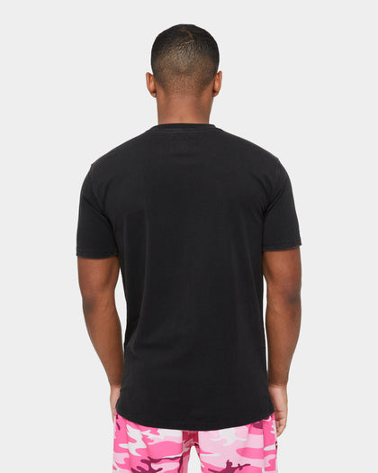 Carre Skull & Rose Vintage T-Shirt Washed Black