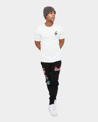 Carre Volle Rose Vintage T-Shirt Off White