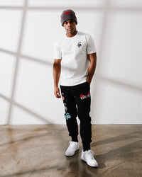 Carre Volle Rose Vintage T-Shirt Off White