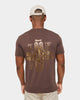 Carre Imperial Classic Short Sleeve T-Shirt Brown