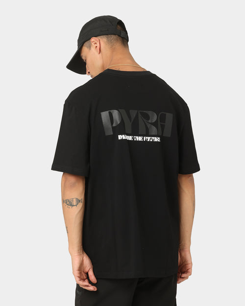 PYRA Imagine Logo T-Shirt Black/Black