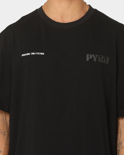 PYRA Imagine Logo T-Shirt Black/Black