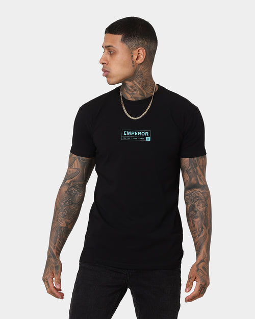 Emperor Apparel Modus Hustle T-Shirt Black/Teal