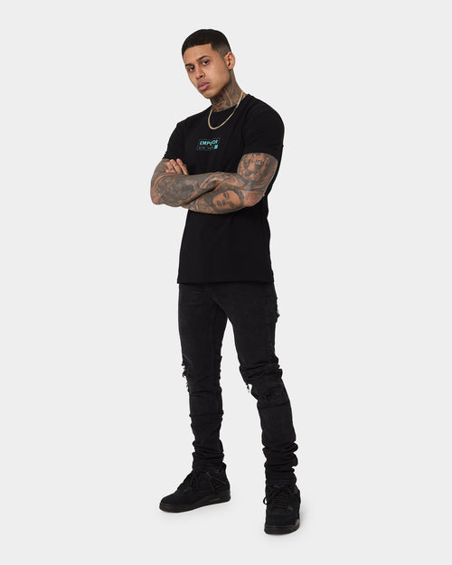 Emperor Apparel Modus Hustle T-Shirt Black/Teal