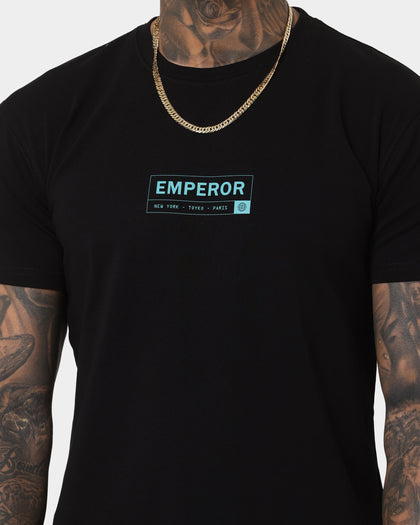 Emperor Apparel Modus Hustle T-Shirt Black/Teal