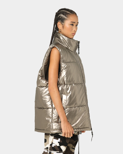 The Anti Order Anti Joy Puffer Vest Pewter