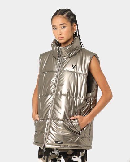 The Anti Order Anti Joy Puffer Vest Pewter