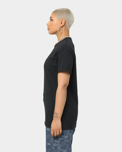 Goat Crew Drip Logo T-Shirt Black/Blue/Orange