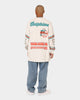 Mitchell & Ness Miami Dolphins 17-0 Long Sleeve T-Shirt White Marle