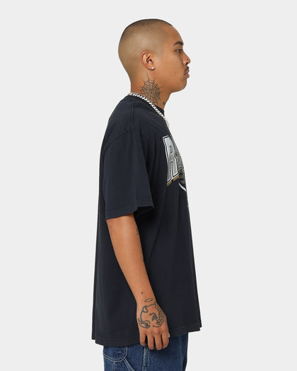 Mitchell & Ness Las Vegas Raiders Metallic Shadow T-Shirt Faded Black