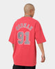 Mitchell & Ness Chicago Bulls Dennis Rodman Oversized T-Shirt Faded Red