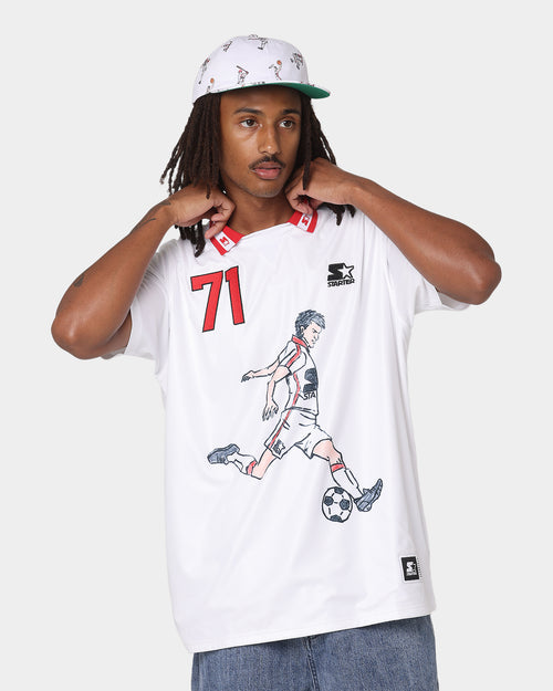 Starter Striker Football Jersey White