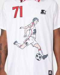 Starter Striker Football Jersey White