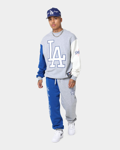 Majestic Athletic Los Angeles Dodgers All Team Champs Crewneck Classic Blue/Grey