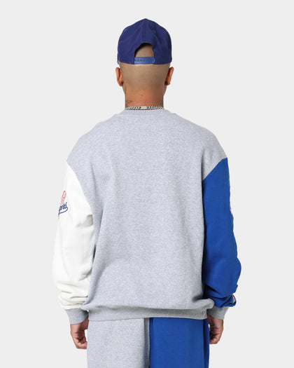 Majestic Athletic Los Angeles Dodgers All Team Champs Crewneck Classic Blue/Grey