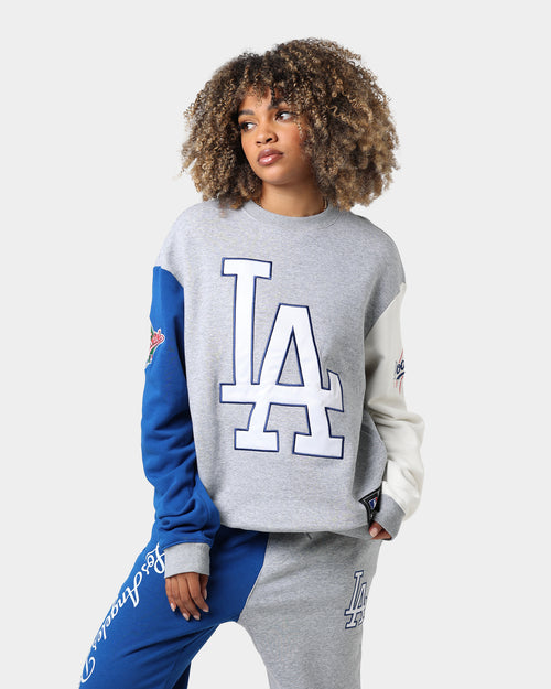 Majestic Athletic Los Angeles Dodgers All Team Champs Crewneck Classic Blue/Grey