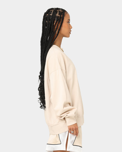 Jordan Women's Essential Fleece Crewneck Sanddrift