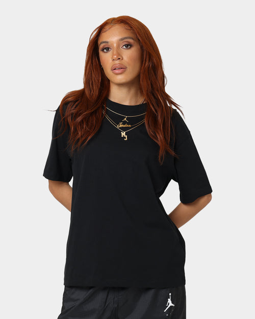 Jordan Women's Heritage Gold Chain T-Shirt Black