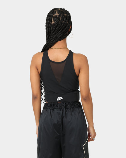 Nike Women's Crop Dance Tank Black/Black