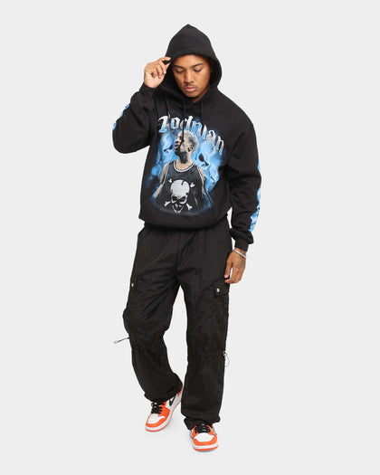 Rodman Brand Rodman Skulls Vintage Hoodie Black Wash