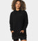 Sik Silk Women's Reverse Fleece Hoodie Dress Black